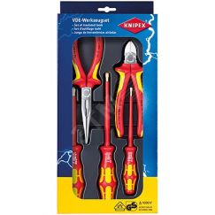 Набор инструментов электроизолированныеованных Knipex KN-002013