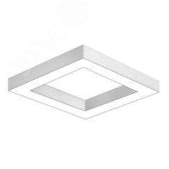 Светильник светодиодный ДСО-83w 8000лм 4000К IP20 HOLE-BOX Центрстройсвет ЦБ000019383
