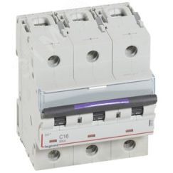 Выключатель автоматический DX3 50кА 16А 3П C LEGRAND 410161