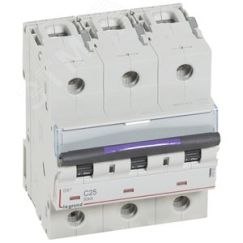 Выключатель автоматический DX3 50кА 25А 3П C LEGRAND 410163
