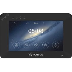 Монитор цветного видеодомофона Tantos Rocky HD Wi-Fi (Black) VZ