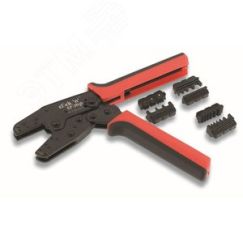 Пресс-клещи для обжима наконечников с 3 сменными матрицами Click'N'Crimp CIMCO 10 6000