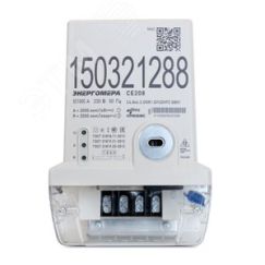 Cчетчик электроэнергии CE208 C4.846.2.OPR1.QYUDVFZ BRP05 SPDS Энергомера 101002008012717