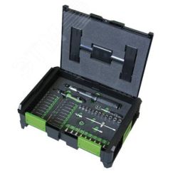 Набор инструментов SysCon Socket Set Torque 1/4' HAUPA 220640
