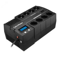 Источник бесперебойного питания line-interactive BR 1000Ва/600Вт фазы 1/1 42 мин Tower Schuko USB Cyberpower BR1000ELCD