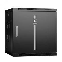 Шкаф телекоммуникационный настенный 19дюймов 12U Cabeus SH-05F-12U60/60m-BK