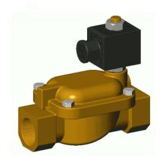 Клапан электромагнитный латунный НЗ Ду 15 Ру20 24 В TECOFI EV1140-0015-24CC