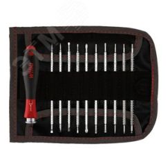 Отвертка с насадками System 4 SoftFinish-Telescopic 11 предметов 269T Wiha 27820