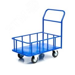 Тележка платформенная , с бортом, 600х900мм Стелла-техник КПБ-300-160-К