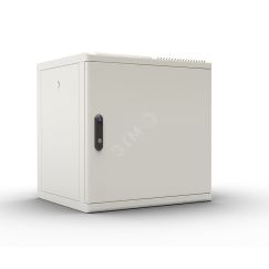 Шкаф телекоммуникационный настенный разборный 12U (600х650) съемные стенки дверь металл ЦМО ШРН-М-12.650.1