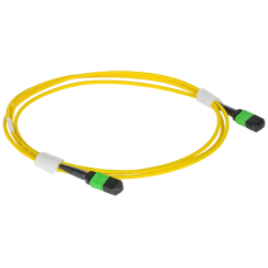 ITK Сборка кабельная MPO/APC female-MPO/APC female тип А 12ОВ SM OS2 1м