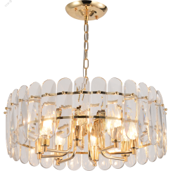 Люстра Janice 1044-308 8 х Е14 40 Вт хрусталь Rivoli (Б0061210) Rivoli Б0061210