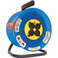 Удлинитель на катушке, степень защиты IP-44, с РОС 83285