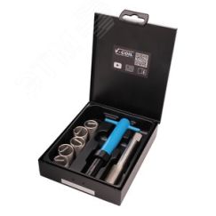 Набор для восстановления резьбы М24х3,0 7 предметов V-Coil Voelkel V04043