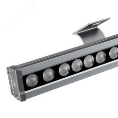 Линейный прожектор AR-LINE-1000-36W Warm (GR, 30 deg, 230V) (Arlight, IP65 Металл, 3 года) Arlight 024306(1)