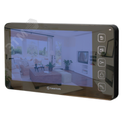 Монитор цветного видеодомофона Tantos Prime SD (Mirror) black VZ