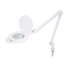 Лупа на струбцине 5D 96LED, теплый и холод свет REXANT 31-0535