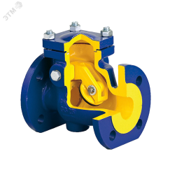 Обратный клапан V302-65 DN 65 PN 16 Тмакс.град 300 ф/ф чугун/нерж (Zetkama) ADL HR01C5797