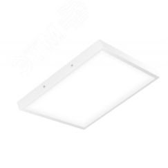Светильник LED Effect ОФИС УНИВЕРСАЛ IP54 45Вт 5600лм 4000К IP54 КСС Д встраиваемые/накладные, Силикатное опаловое стекло ЛЕД-Эффект LE-СВО-03-045-7726-54Д+LE0809