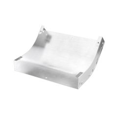 Угол вертикальный внутренний 45 градусов 30х450, 1,5 мм, AISI 304 в комплекте с крепежными элементами и соединительными пластинами, необходимыми для монтажа