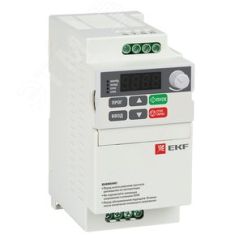Преобразователь частоты 0.7 кВт 1х230В VECTOR-75 compact Basic EKF VT75c-0R7-1B