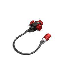 Устройство распределительное переносное пластик IP44 32A корпус 78х195х80 черный AlpenBox 0350008