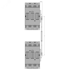 Блокировка OptiStart K-FX-5503 механическая вертикальная 305...345 мм для AF-160..AF-230 КЭАЗ 335372