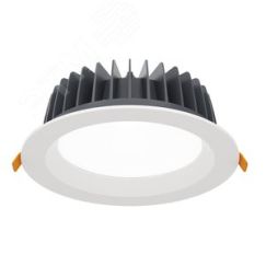 Светильник LED Effect ДАУНЛАЙТ SMD IP44 42Вт 4900лм 4000К IP44/IP20 КСС Д встраиваемые, SMD, БАП 1 час ЛЕД-Эффект LE-СВО-16-040-7588-44Д+LE0274