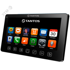 Монитор цветного видеодомофона Tantos Prime Slim (black) XL