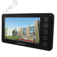 Монитор цветного видеодомофона Tantos Prime (black) XL