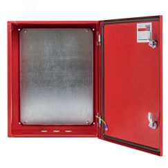Щит с монтажной панелью ЩМПг- 65.50.22 (ЩРНМ-3) RAL 3001 IP54 PROxima EKF mb24-3-3001