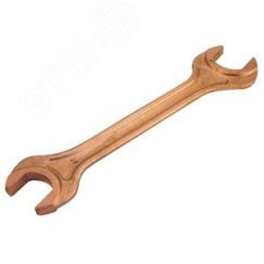 Ключ гаечный (рожковый) двусторонний 60х65 омедненный Sitomo 123371