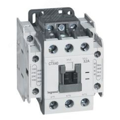 Контактор CTX3 40 3P 32A (AC-3) 2но2нз ~415В LEGRAND 416129