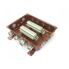 Коробка монтажная КМ 65-40 УХЛ1,5 латунный ввод IP65 ЗЭТА Новосибирск zeta30360