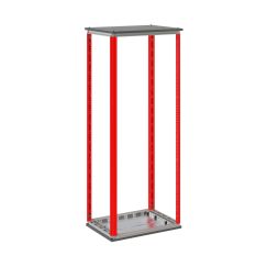 Стойки вертикальные RAL7035 для корпусов CQE, В=1400 мм, комплект - 4 шт. RAM block