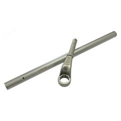 Ключ накидной односторонний 65 усиленный с рукояткой Hortz 298246