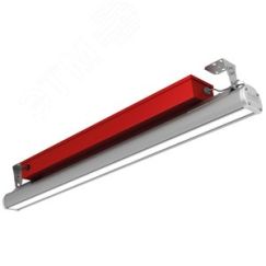 Светильник LED Effect СТРУНА 35Вт 4600лм 4000К IP65 КСС Д накладные/подвесные, БАП 1 час ЛЕД-Эффект LE-СПП-26-035-1011-65Д+LE0274