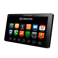 Монитор домофона цветной с сенсорным экраном Tantos NEO Slim black