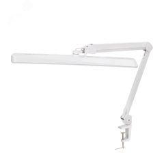 Настольная бестен лампа на струбцине, 324 SMD     LED диммер белая REXANT 31-0410