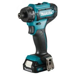 Дрель-шуруповерт аккумуляторная 12В, HEX1/4'', 30Нм, кейс (2х2Ач) Makita DF033DWAE