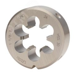 Плашка 1,1/8'' -7-UNC DINEN22568 HSS 2A 60 градусов 65x25мм (CzTool) Bucovice 245118BT