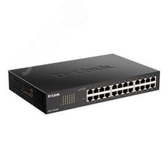 Коммутатор управляемый L2 24 порта 10/100/1000 Мб/с, D-Link DGS-1100-24V2/A2A
