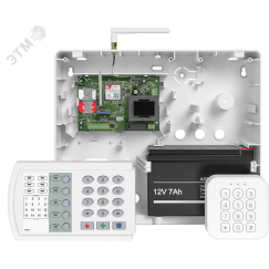 Прибор охранно-пожарный Контакт GSM-14А v.2 в корпусе под АКБ 7 Ач с microUSB Ритм ПОПК GSM-14А v.2  АКБ 7 Ач
