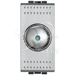 LivingLight Светорегулятор для резистивных нагрузок 500Вт алюминий BTicino NT4402N