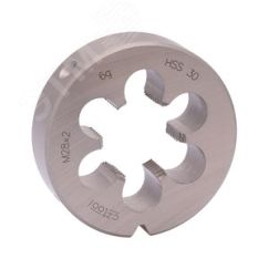 Плашка М28х2,0 DINEN22568 HSS 6g 65х18мм (CzTool) Bucovice 240281