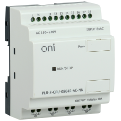 Логическое реле PLR-S. CPU0804(R) 220В AC без экрана ONI