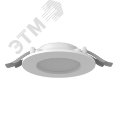 Светильник светодиодный ДВО-DL-01 Slim 8Вт 4000К 120х37 мм IP65/40 белый опал EM Вартон V1-RF-00011-10A00-6500840