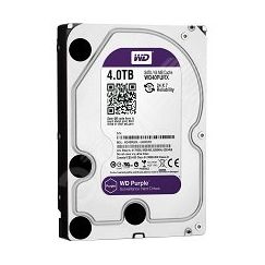 Жесткий диск 4TB Purple 3.5'', SATAIII, 5400 об/мин, 64 МБ Western Digital WD40PURX