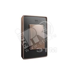 Рамка 2 поста графит/основание медь Simon 8201620-246
