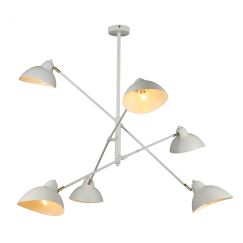 Люстра Hattie 4102-306 6 х Е14 40 Вт дизайн Rivoli Б0055675